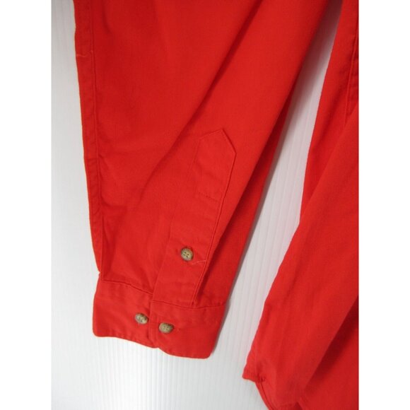 VINTAGE Abercrombie & Fitch Shirt Medium Button Up Field Outdoor 90s NEW - Picture 3 of 11